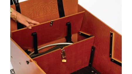 Coffre sous banquette pour biporteur court