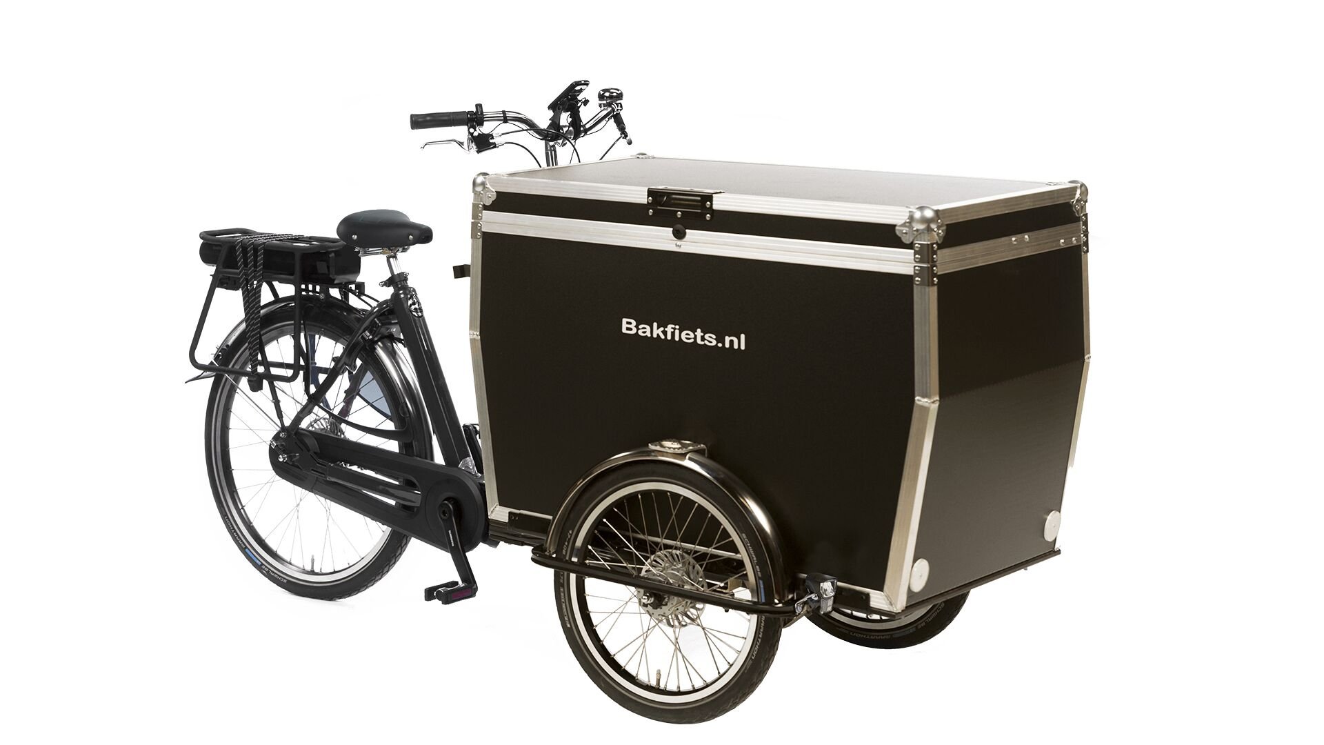 Configurateur Triporteur Bakfiets Classic Wide STEPS avec flightcase