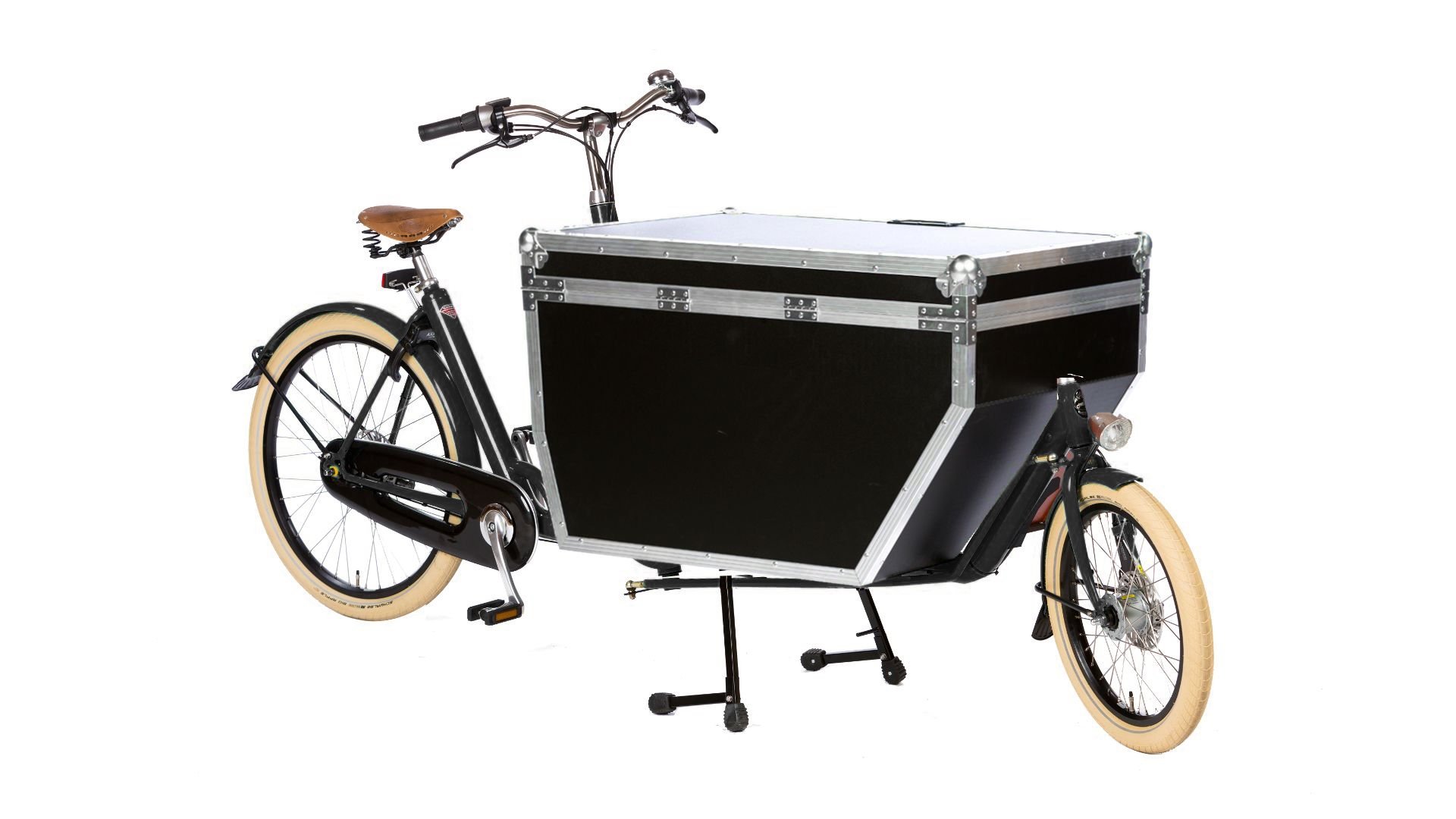 Biporteur Livreur Bakfiets Flightcase 330L 100Kg