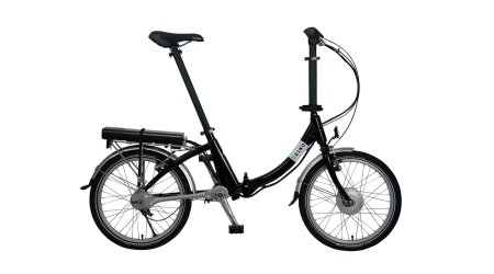 Vélo pliant électrique Compact Low avec cadre noir