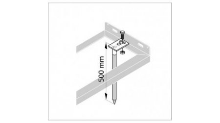 Fixation ancrage au sol