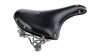 Selle cuir piquée MG noire, avec ressorts de tension