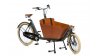 Biporteur Bakfiets.nl court avec cadre couleur gris granit